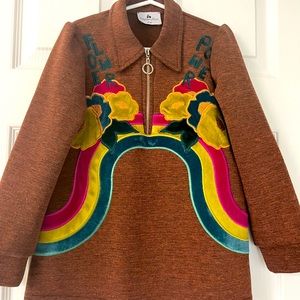 Girls Raspberry Plum dress, 3/4